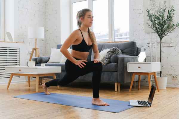 Woman exercising confidently after femiwand treatment Chigwell